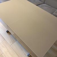 Tavolino in Cristallo regolabile