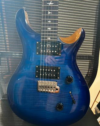 PRS SE Custom 24 2022 Faded Blue Burst + Gig Bag