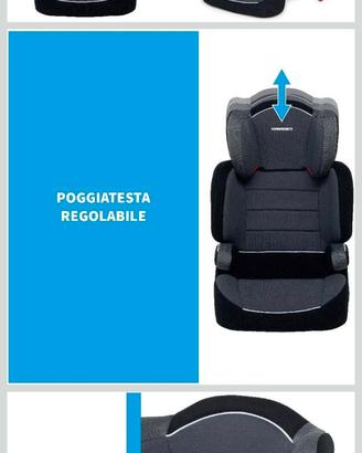 Seggiolino auto per bambini seduta separabile