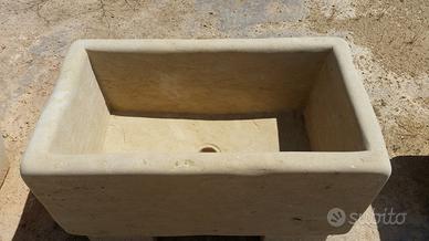 Lavabo rustico medie dimensioni in Pietra