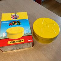 Scatola portabiscotti Super Mario in metallo