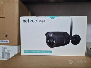 Telecamera di sicurezza Netvue con antenna