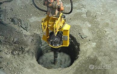 Trivella per escavatore 15 / 25 q.li