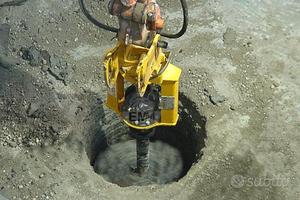 Trivella per escavatore 15 / 25 q.li