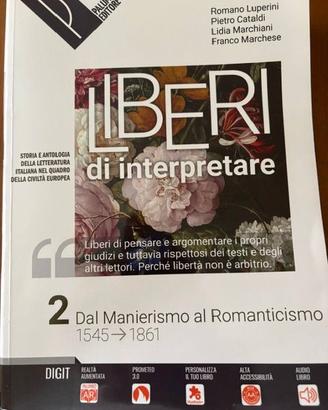 LIBRO DI TESTO - ITALIANO 4A LICEO