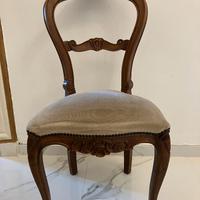 Sedia classica in legno