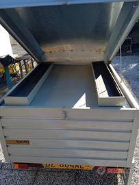 CARRELLO APPENDICE per TRASPORTO ANIMALI 