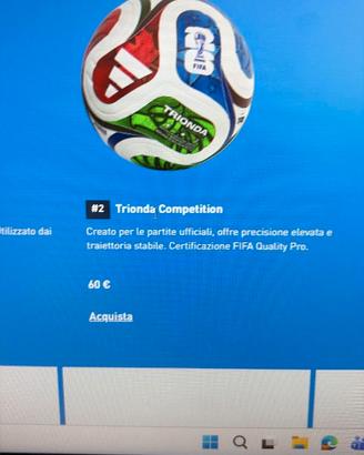 Pallone ufficiale mondiali 2026
