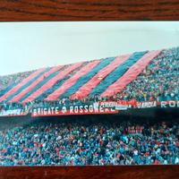 Foto tifo Milan anni 80 90 Fossa Brigate Ultras 