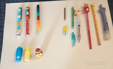 Penne matite e pennarelli da collezione