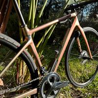 Cannondale synapse full carbon TG 5- verde ultegra