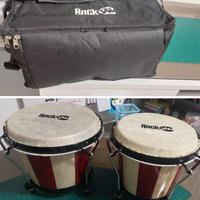 set di bonghi RockJam con borsa