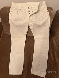 Jeans uomo Brian Dales denim bianchi tg. 32
