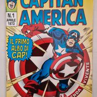 Capitan America nr.1 Ristampa Corno Aprile 1973.