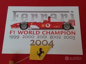 Ferrari F1 World Champion Campioni del Mondo F1