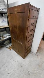 CASSETTIERA LEGNO ANTICA