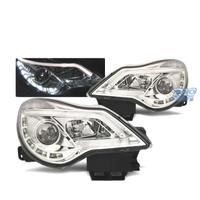 FARI TRU DRL OPEL CORSA D 11-14 CROMATI