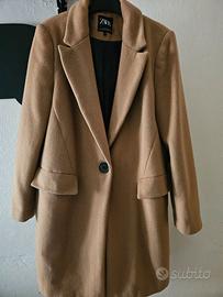Cappotto Zara color cammello