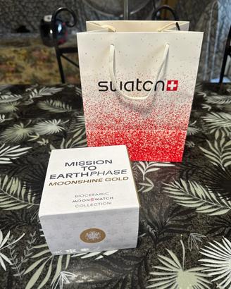 Swatch x Omega Moonswatch MTE Gold