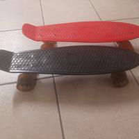 Coppia skateboard bambini 