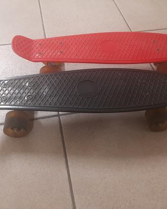 Coppia skateboard bambini 