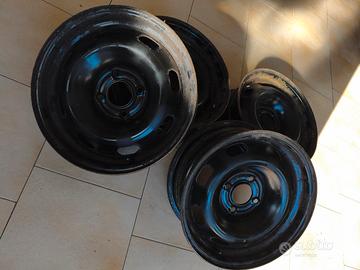Cerchi ferro R 15 Citroen Peugeot  6 1/2J x15 ET20