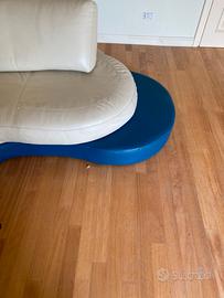 Divano angolare pelle