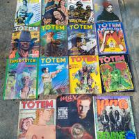 lotto di 13 riviste Totem+Max +king ,anni '80/'90