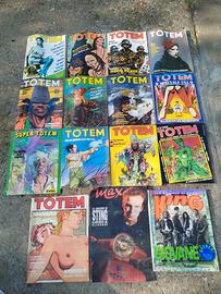 lotto di 13 riviste Totem+Max +king ,anni '80/'90