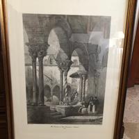 Cornice con stampa "chiostro San Domenico"