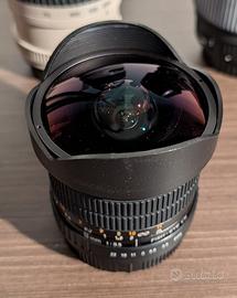 Samyang 8mm f/3.5 Fisheye per Canon (attacco EF)