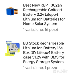 Impianto fotovoltaico off grid completo