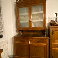 Credenza bottega romagnola  fine inizio XIX/XX sec