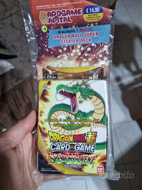 Deck Nuovo Sigillato Dragonball Cardgame Shenron s