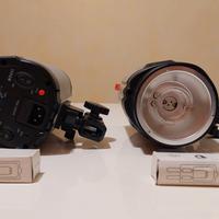 Coppia Flash da Studio Professionali
+ Lampadine