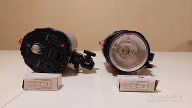 Coppia Flash da Studio Professionali
+ Lampadine