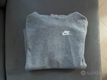 Felpa nike grigia taglia 147-158cm