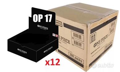 PREORDINE CASE  One Piece CG OP-17 e OP-16 INGLESE