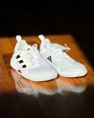 Adidas Barricade scarpa da tennis bianca