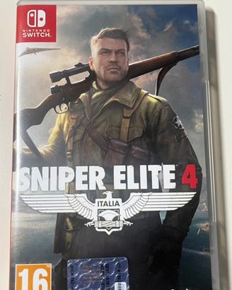 SNIPER ELITE 4 NINTENDO SWITCH