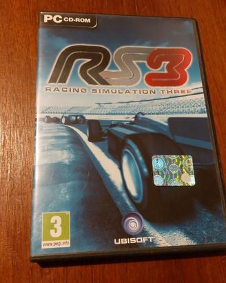 RS3 RACING SIMULATION THREE PS2 PLAYSTATION 2 EU C