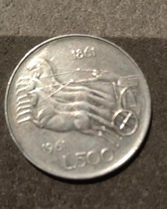 500 lire argento 
