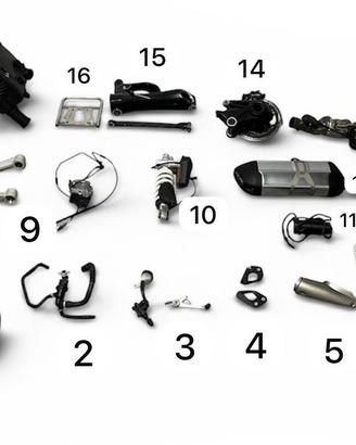 Ricambi BMW R 1250 GS adventure triple black