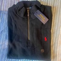 Felpa Quarter Zip Ralph Lauren Nera