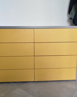Cassettiera vero legno (falegnameria Livraghi)