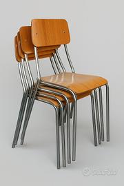 Sedie vintage anni '70  (set da 4)