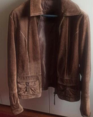 Giacca in vera pelle "vintage"