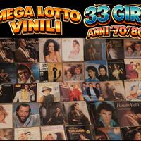 Lotto unico circa 300 LP vinili originali vintage 