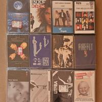 lotto musicassette rock sigillate 