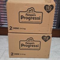 Pannolini Pampers Progressi taglia 2 mini